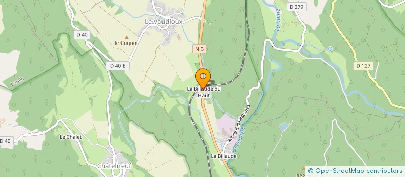 localisation de l'entreprise KARA à CHATELNEUF