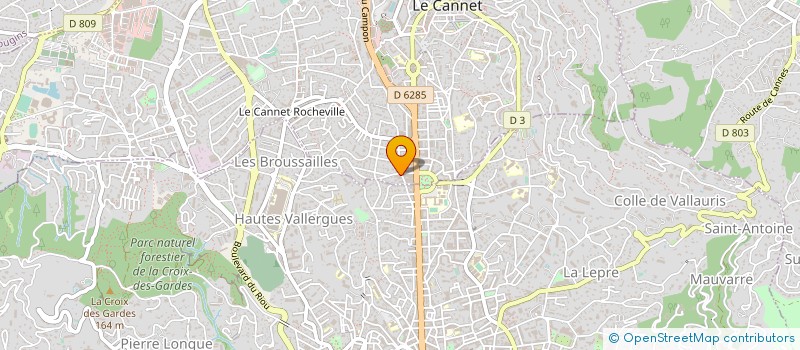 localisation de l'entreprise KARA à LE CANNET