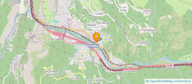 localisation de l'entreprise KARA  SAINT-MICHEL-DE-MAURIENNE