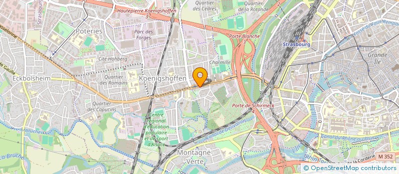 localisation de l'entreprise KARA à STRASBOURG