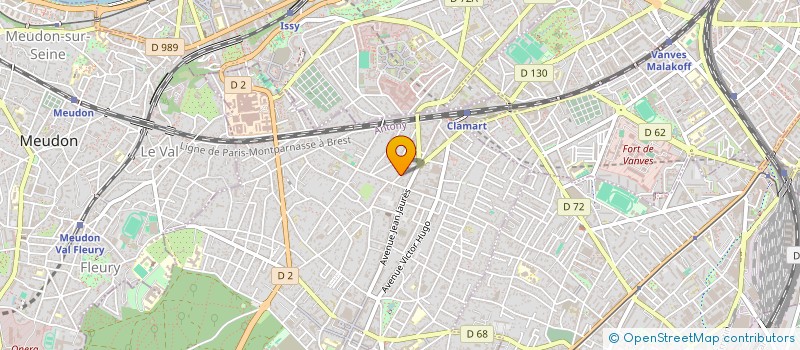localisation de l'entreprise KARA à CLAMART