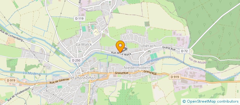 localisation de l'entreprise KARA  VAL-DE-MODER