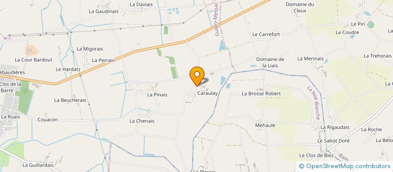 localisation de l'entreprise KARA  GUIPRY-MESSAC