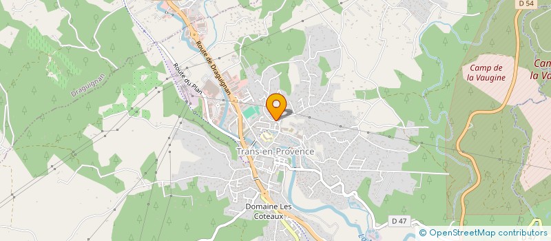 localisation de l'entreprise KARA  TRANS-EN-PROVENCE