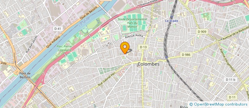 localisation de l'entreprise KARA COMMUNICATION  COLOMBES