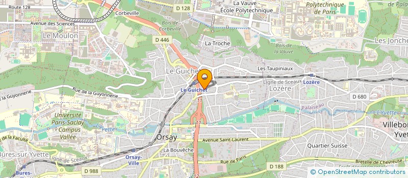 localisation de l'entreprise KARA CONSULTING à ORSAY