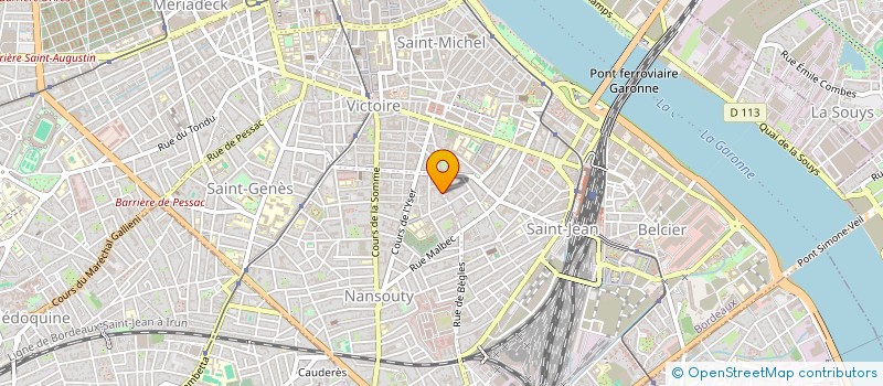 localisation de l'entreprise KARA DESIGN à BORDEAUX