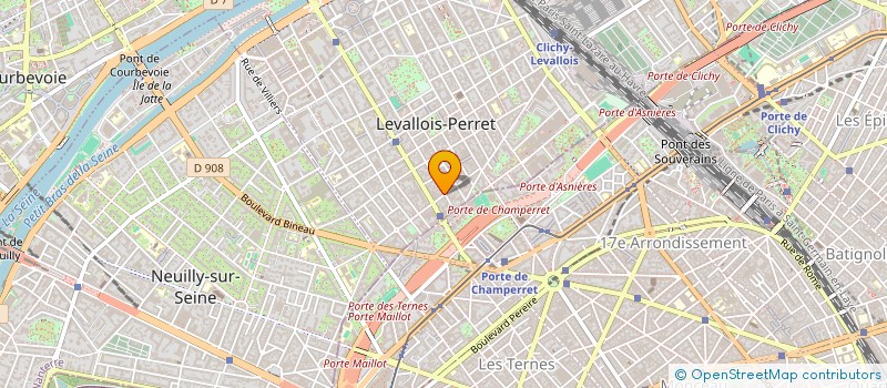 localisation de l'entreprise KARA-KONCEPT à LEVALLOIS-PERRET