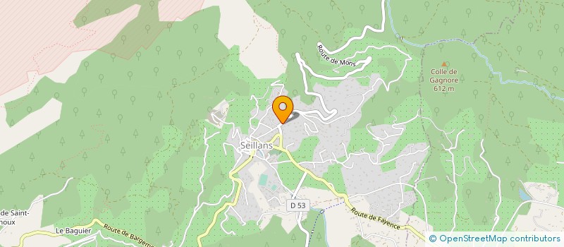 localisation de l'entreprise KARAASLAN à SEILLANS
