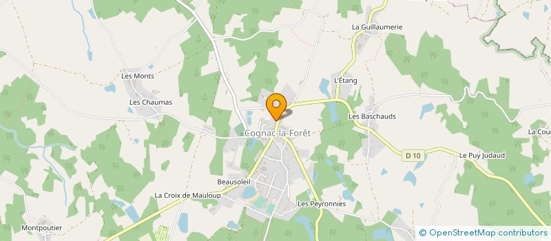 localisation de l'entreprise KARABALI à COGNAC-LA-FORET