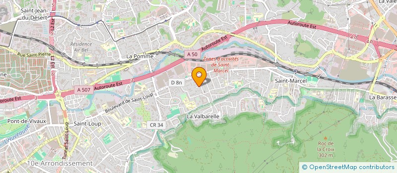 localisation de l'entreprise KARABAT  MARSEILLE 11EME