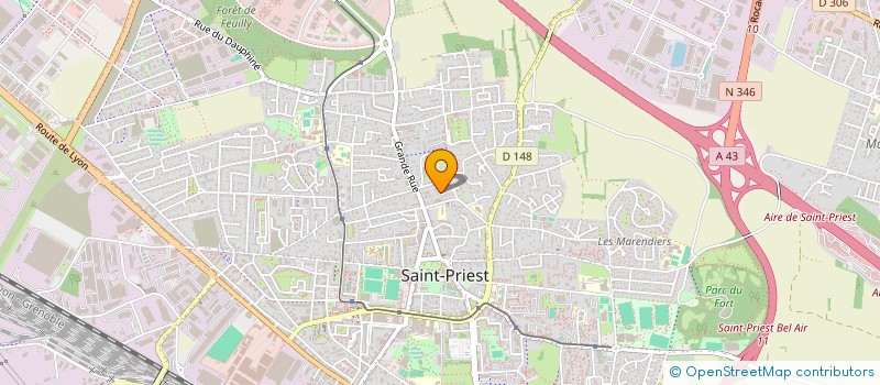 localisation de l'entreprise KARABOS IMMOBILIER  SAINT-PRIEST