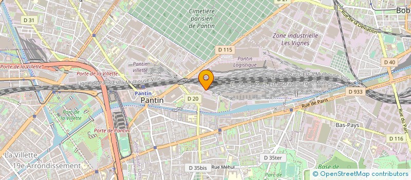 localisation de l'entreprise KARABOSS  PANTIN