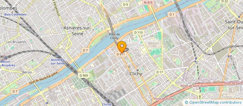 localisation de l'entreprise KARABOUSOFT à CLICHY
