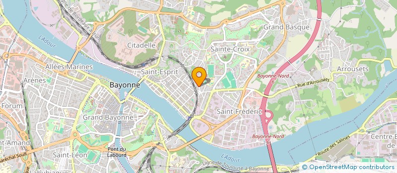 localisation de l'entreprise KARACOL à BAYONNE