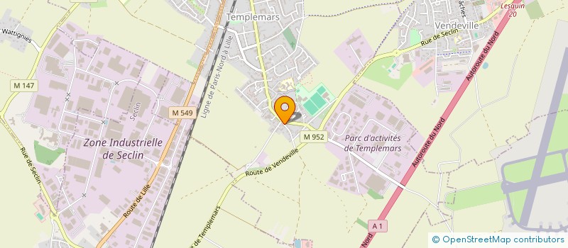 localisation de l'entreprise KARACT'HAIR  TEMPLEMARS