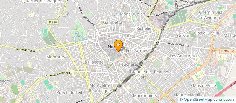 localisation de l'entreprise KARACTERE à NIMES