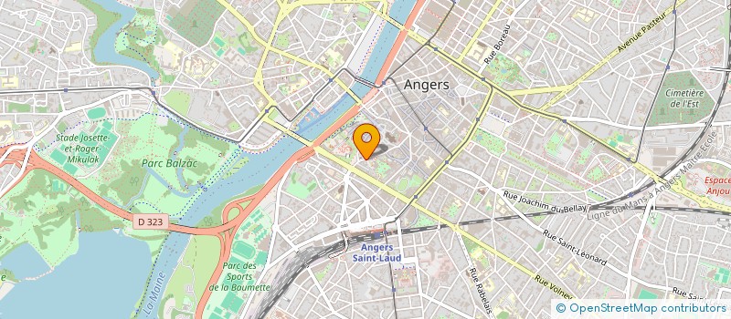 localisation de l'entreprise KARACTERRE à ANGERS