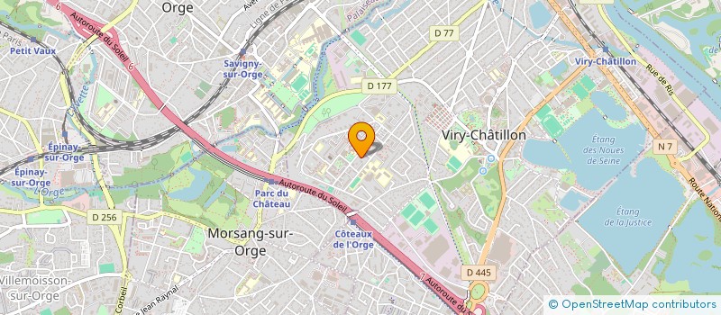 localisation de l'entreprise KARADAG IMMOBILIER à VIRY-CHATILLON