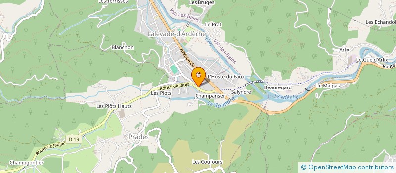 localisation de l'entreprise KARADAS à PRADES