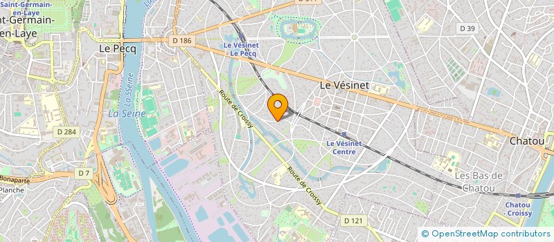 localisation de l'entreprise KARADJU  LE VESINET