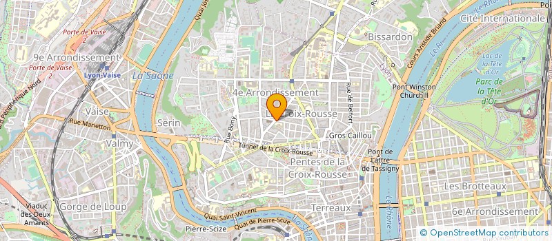 localisation de l'entreprise KARADOC  LYON 4EME