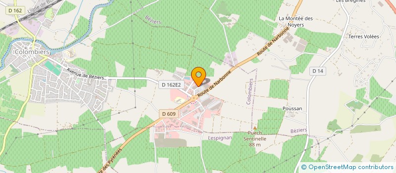 localisation de l'entreprise KARAER WORK HOLDING à COLOMBIERS