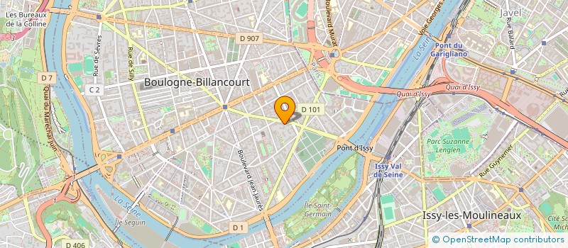 localisation de l'entreprise KARAFA BARYTON AND ESTHELLE SOPRANO à BOULOGNE-BILLANCOURT