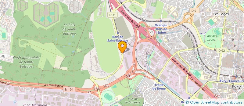 localisation de l'entreprise KARAGUZEL HOLDING  RIS ORANGIS