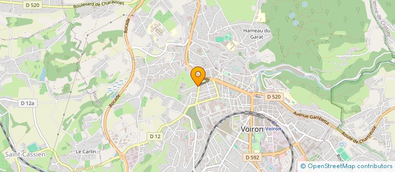 localisation de l'entreprise KARAHAN  VOIRON