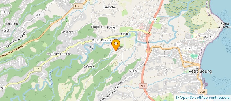 localisation de l'entreprise KARAIB FOOD DISTRIBUTION à PETIT-BOURG