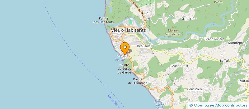 localisation de l'entreprise KARAIB GLOW à VIEUX-HABITANTS