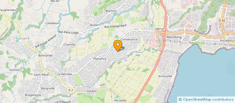 localisation de l'entreprise KARAIB KAR SA  BAIE-MAHAULT