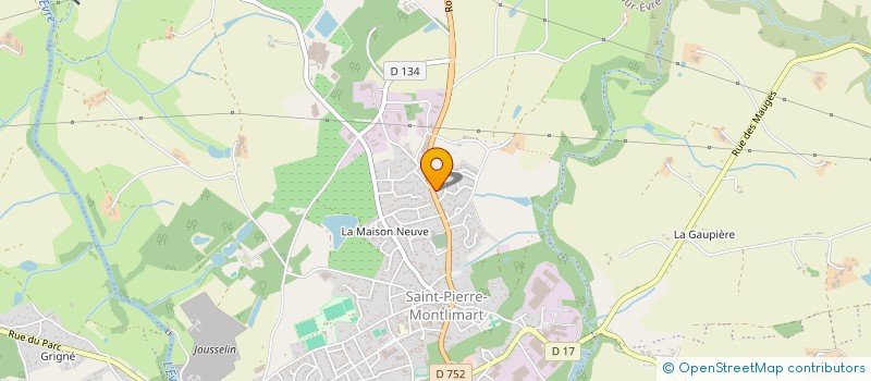 localisation de l'entreprise KARAIBES  MAUGES-SUR-LOIRE