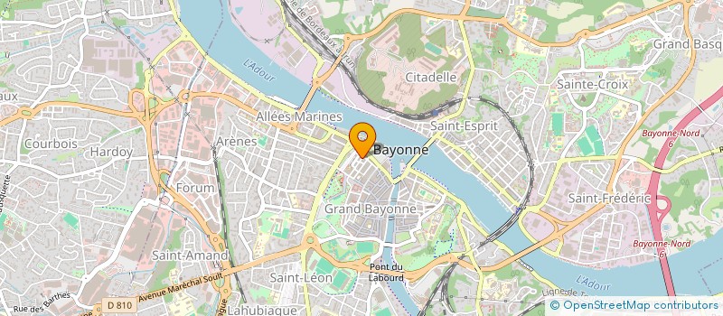 localisation de l'entreprise KARAKA à BAYONNE