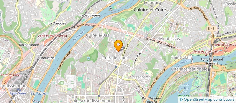 localisation de l'entreprise KARAKAS  CALUIRE-ET-CUIRE