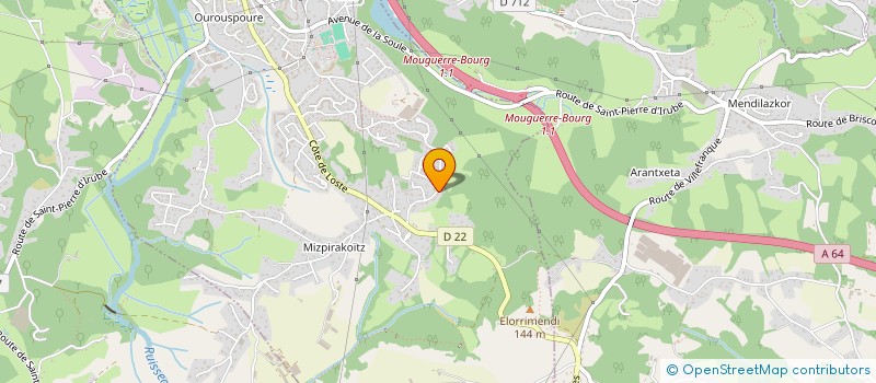 localisation de l'entreprise KARAKOIL PRODUCTION à SAINT-PIERRE-D'IRUBE