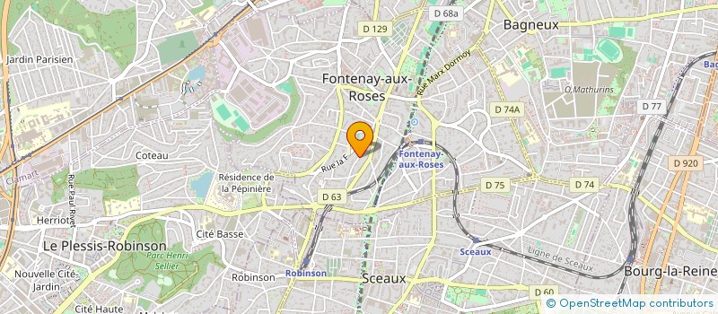 localisation de l'entreprise KARAKTER à FONTENAY-AUX-ROSES