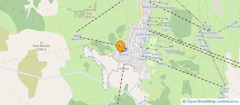 localisation de l'entreprise KARALEX à LES DEUX ALPES