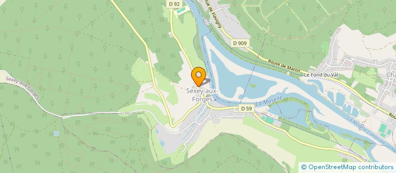 localisation de l'entreprise KARAMAN SARL  SEXEY-AUX-FORGES