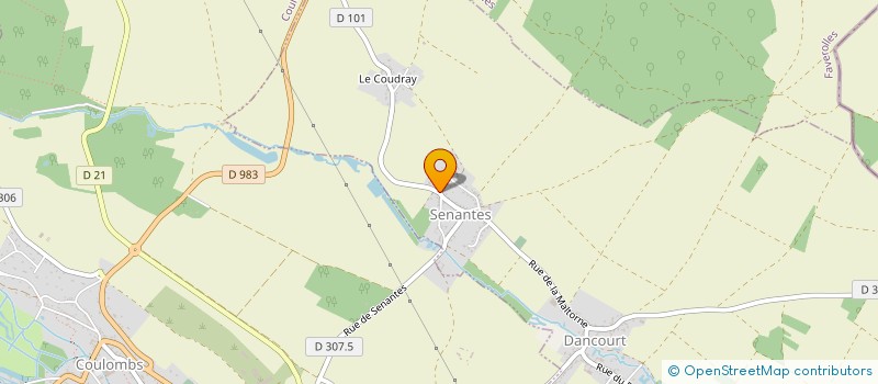 localisation de l'entreprise KARAMBOLE à SENANTES