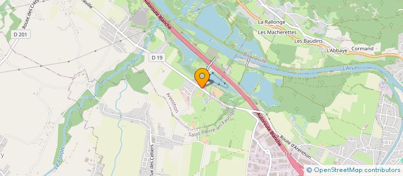 localisation de l'entreprise KARAMECA  ARENTHON