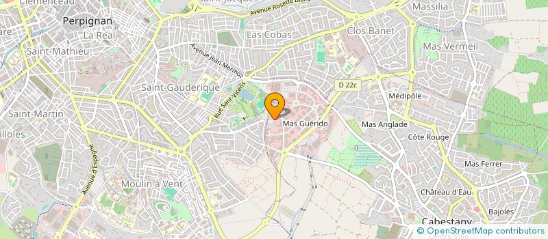 localisation de l'entreprise KARAMEL PROD  CABESTANY