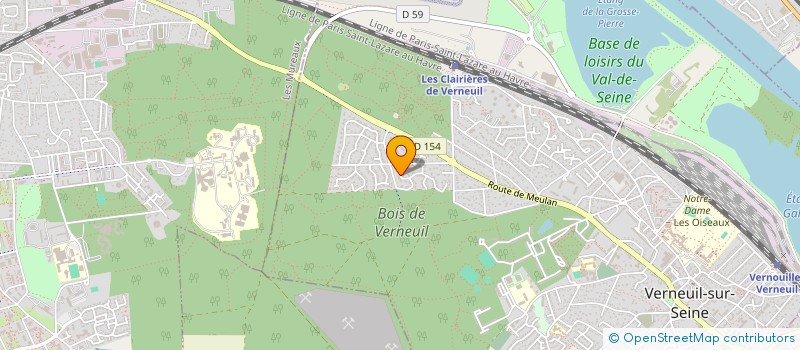 localisation de l'entreprise KARAMELISS IMMO  VERNEUIL-SUR-SEINE