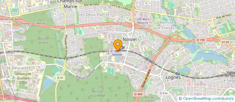 localisation de l'entreprise KARANA à NOISIEL