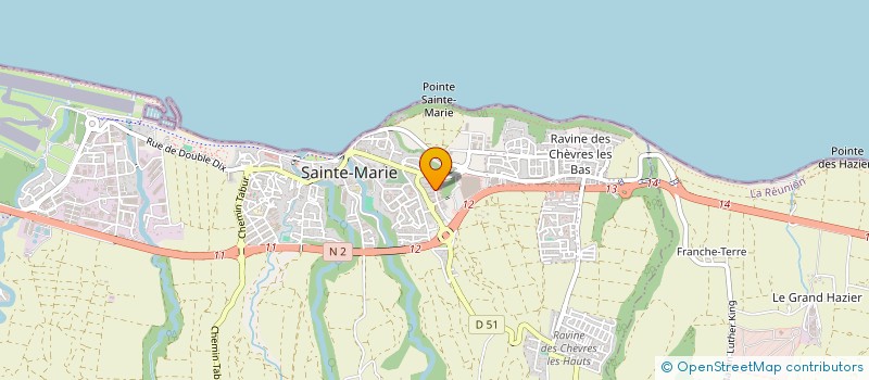 localisation de l'entreprise KARANE OI à SAINTE-MARIE