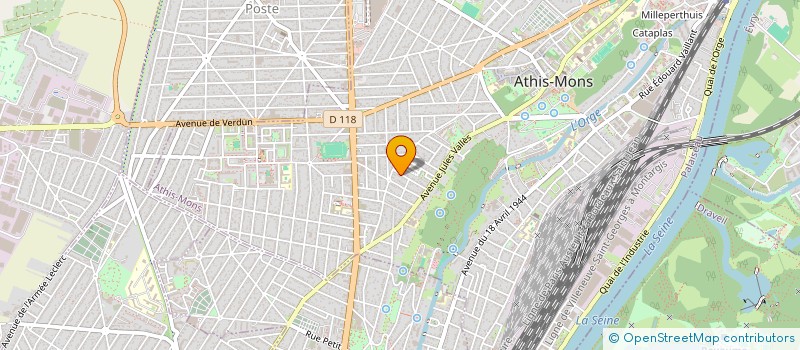 localisation de l'entreprise KARANG DYAS  ATHIS-MONS