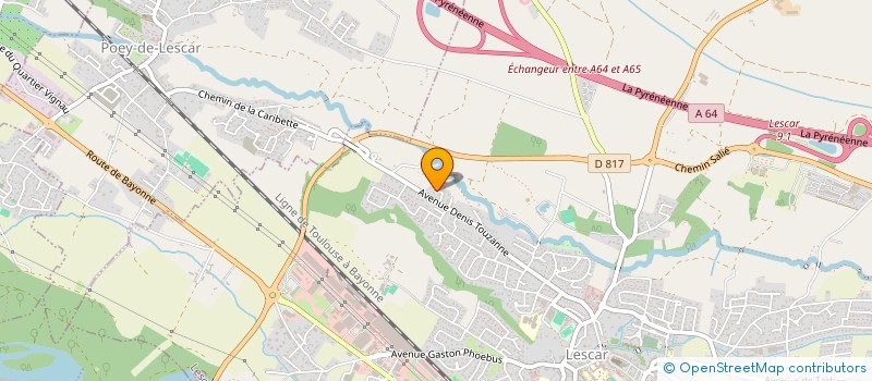 localisation de l'entreprise KARANTEZ  LESCAR