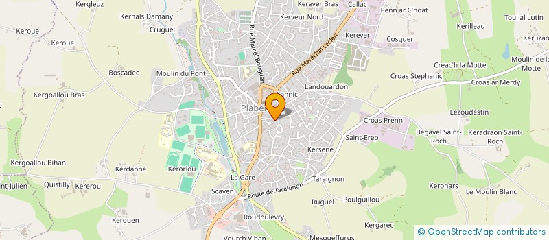 localisation de l'entreprise KARANTEZ ATELIERS D EVEIL DES SENS à PLABENNEC