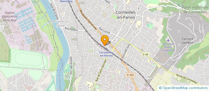 localisation de l'entreprise KARAOKEMANIA à CORMEILLES-EN-PARISIS